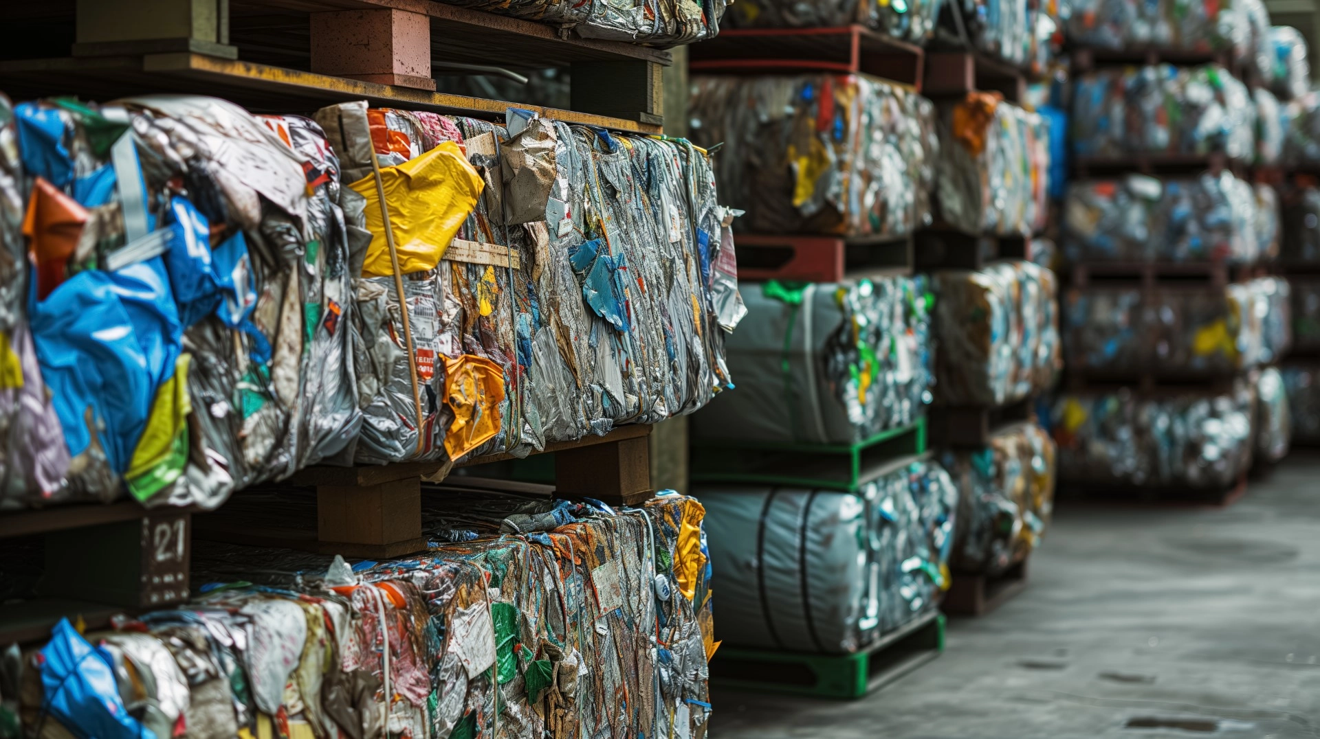 stockage recyclage bloc